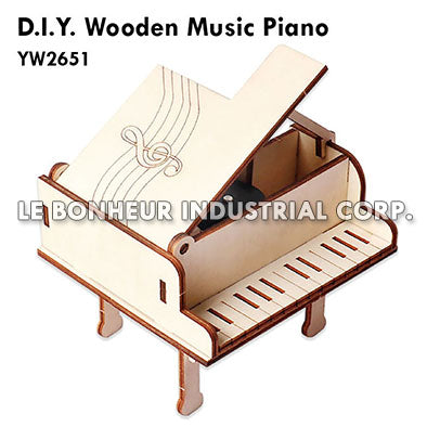 D.I.Y. Wooden Music Piano