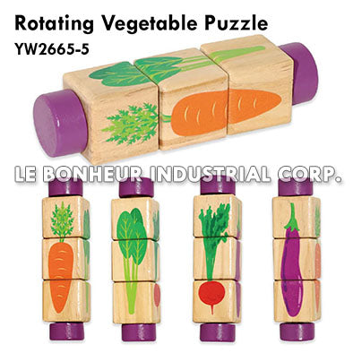 Rotating Vegetable Puzzle