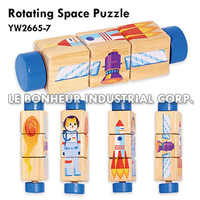 Rotating Space Puzzle