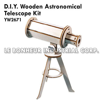 D.I.Y. Wooden Astronomical Telescope Kit