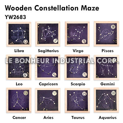 Wooden Constellation Maze