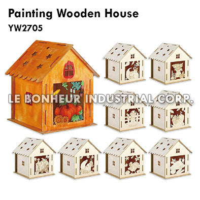 Painting Wooden House
