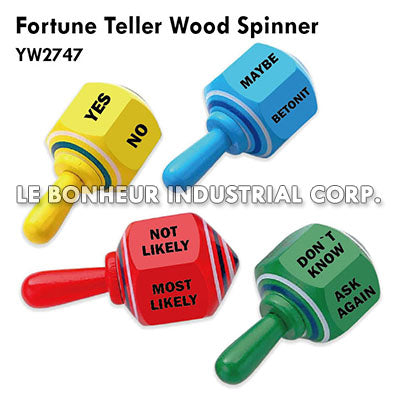 Fortune Teller Wood Spinner
