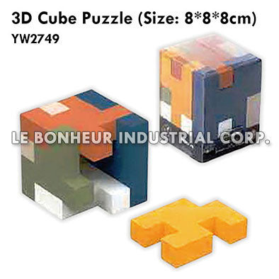 3D Cube Puzzle