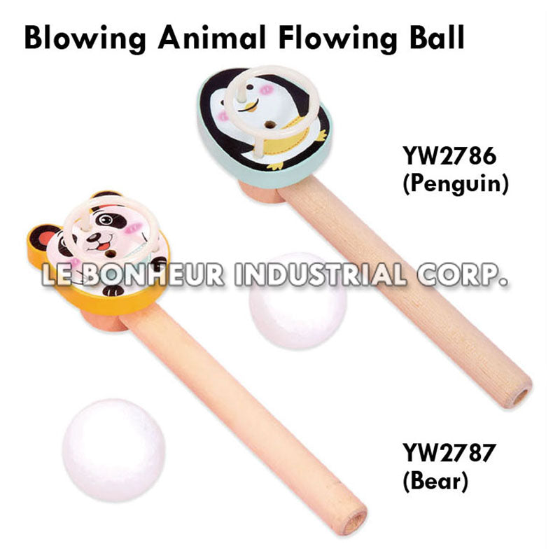 Blowing Bear Flowing Ball