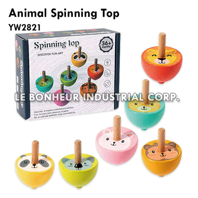 Animal Spinning Top