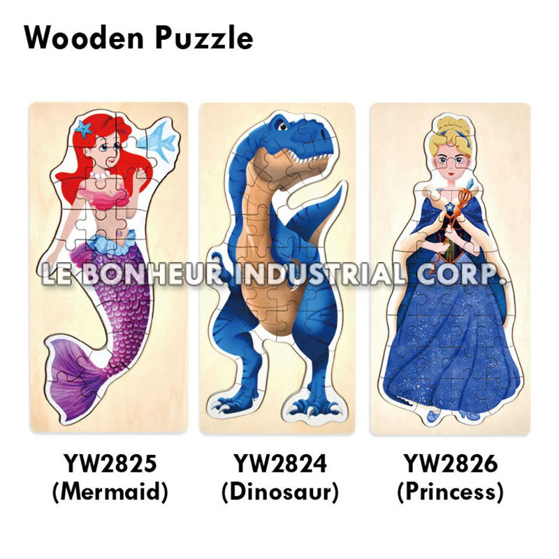 Wooden Princess Puzzle