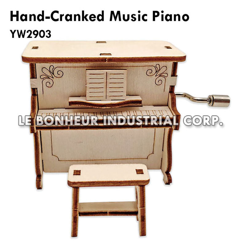Hand-Cranked Music Piano