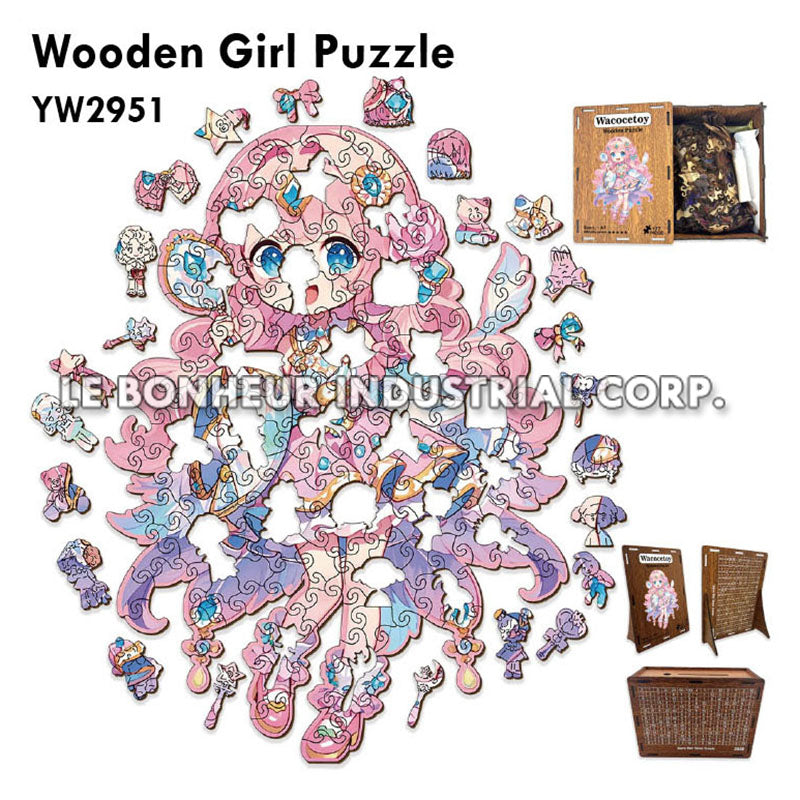 Wooden Girl Puzzle