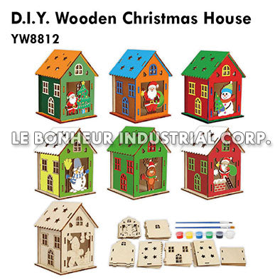 D.I.Y. Wooden Christmas House