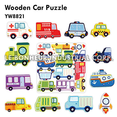 Wooden Car Puzzle