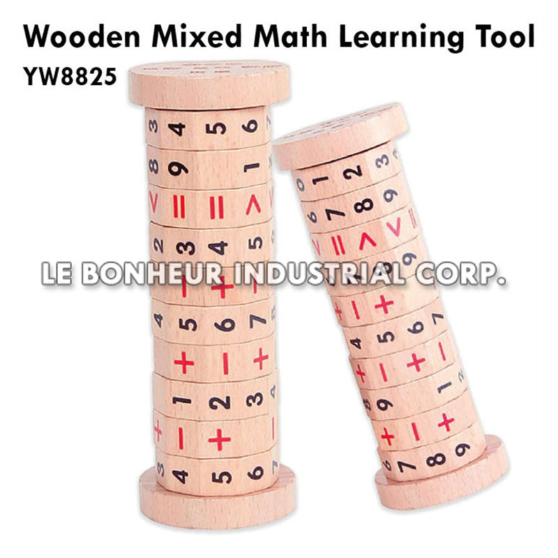 Wooden Mixed Math Learning Tool