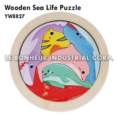 Wooden Sea Life Puzzle