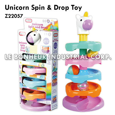 Unicorn Spin & Drop Toy
