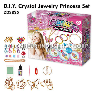 D.I.Y. Crystal Jewelry Princess Set