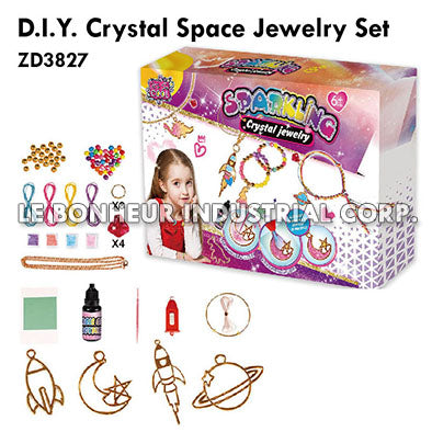 D.I.Y. Crystal Space Jewelry Set