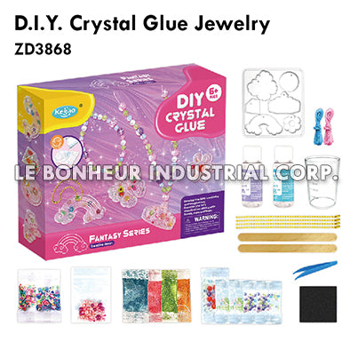 D.I.Y. Crystal Glue Jewelry