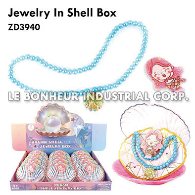 Jewelry In Shell Box