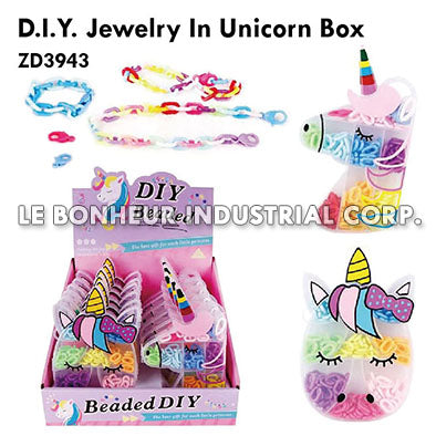 D.I.Y. Jewelry In Unicorn Box