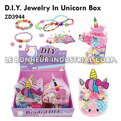 D.I.Y. Jewelry In Unicorn Box