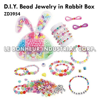 D.I.Y. Bead Jewelry In Rabbit Box