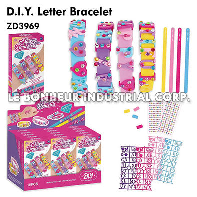 D.I.Y. Letter Bracelet
