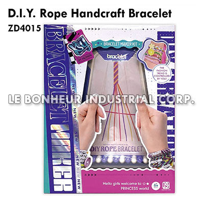 D.I.Y. Rope Handcraft Bracelet