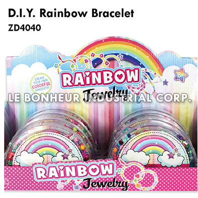 D.I.Y. Rainbow Bracelet