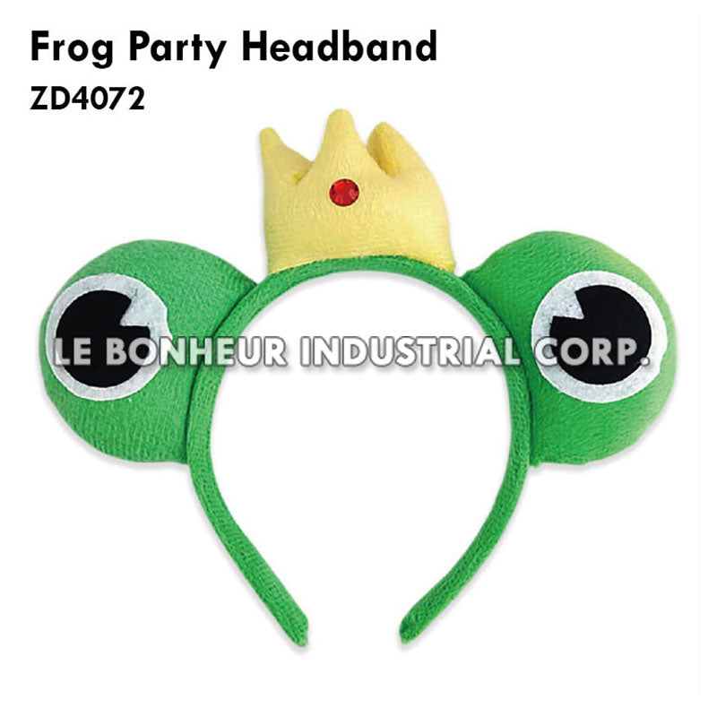 Frog Party Headband