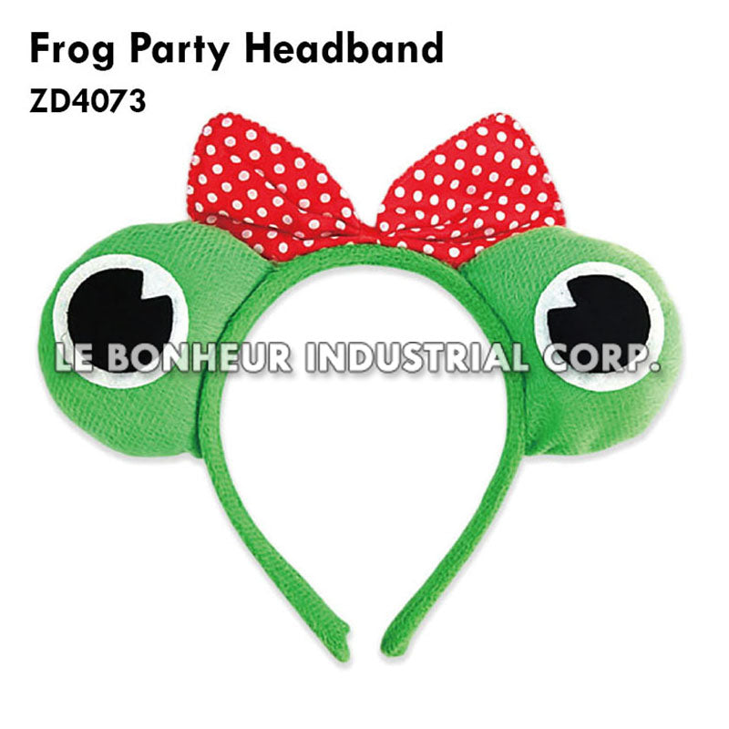Frog Party Headband