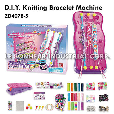D.I.Y. Knitting Bracelet Machine