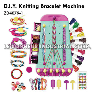 D.I.Y. Knitting Bracelet Machine