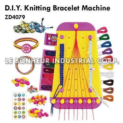 D.I.Y. Knitting Bracelet Machine