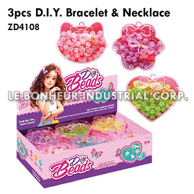 3pcs D.I.Y. Bracelet & Necklace