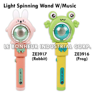 Rabbit Light Spinning Wand W/Music