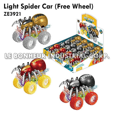 Light Spider Car (Free Wheel)