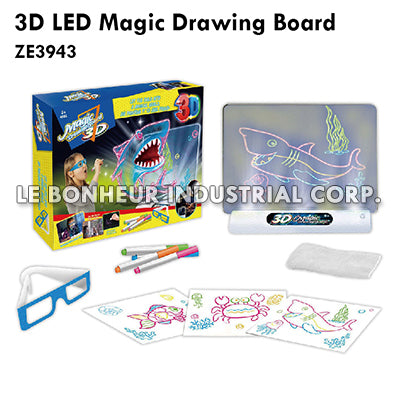 3D LED Magic Drawing Board