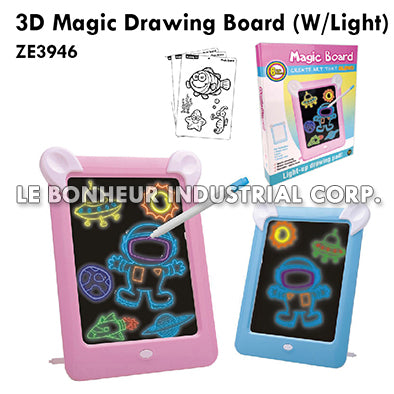 3D Magic Drawing Board (W/Light)