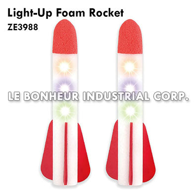 Light-Up Foam Rocket
