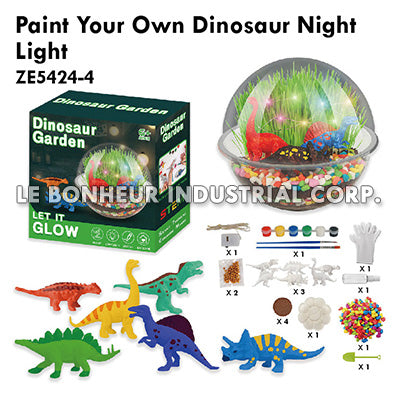 Paint Your Own Dinosaur Night Light