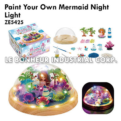 Paint Your Own Mermaid Night Light