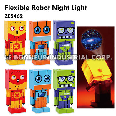 Flexible Robot Night Light