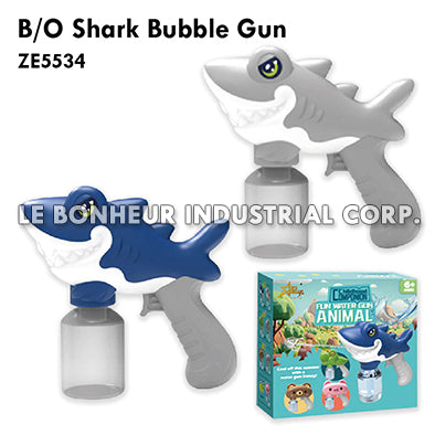 B/O Shark Bubble Gun