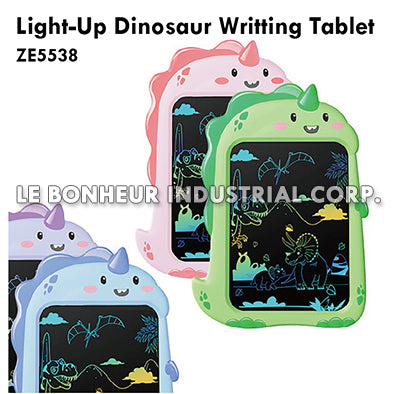 Light-Up Dinosaur Writing Tablet