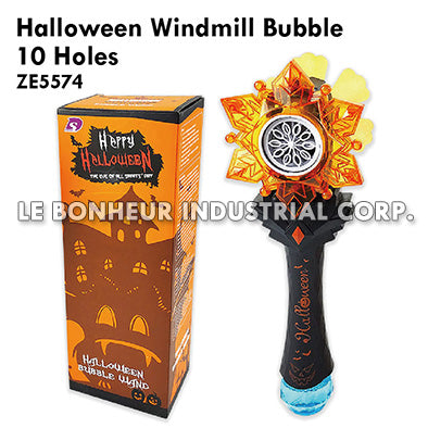 Halloween Windmill Bubble 10 Holes
