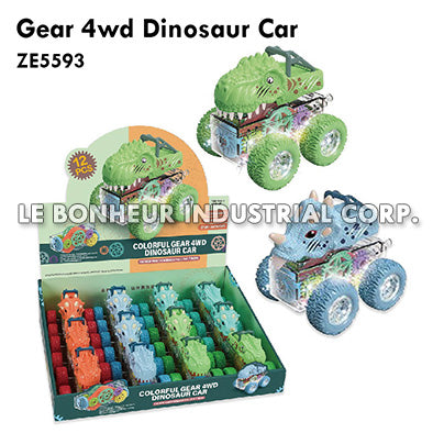 Gear 4WD Dinosaur Car