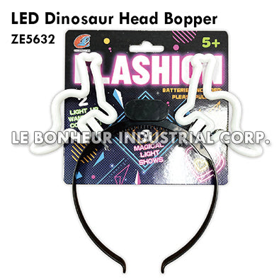 Led Dinosaur Head Bopper
