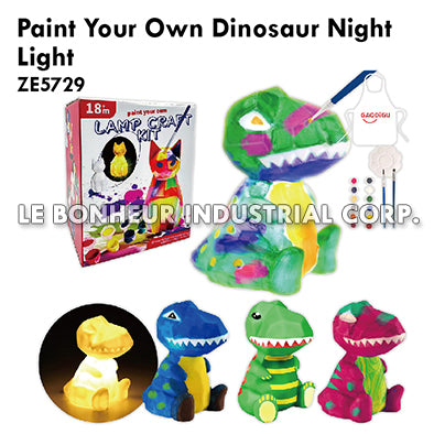Paint Your Own Dinosaur Night Light