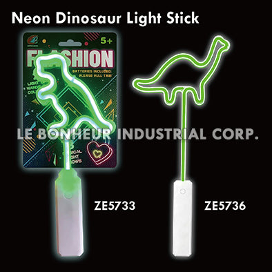 Neon Dinosaur Light Stick