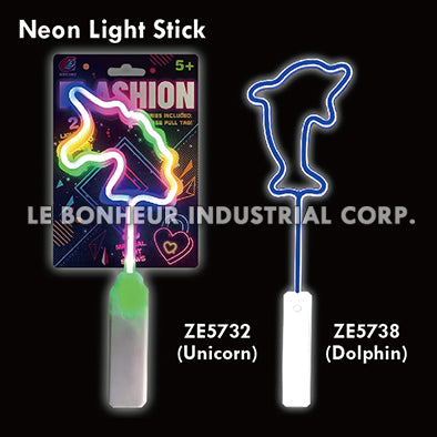 Neon Dolphin Light Stick